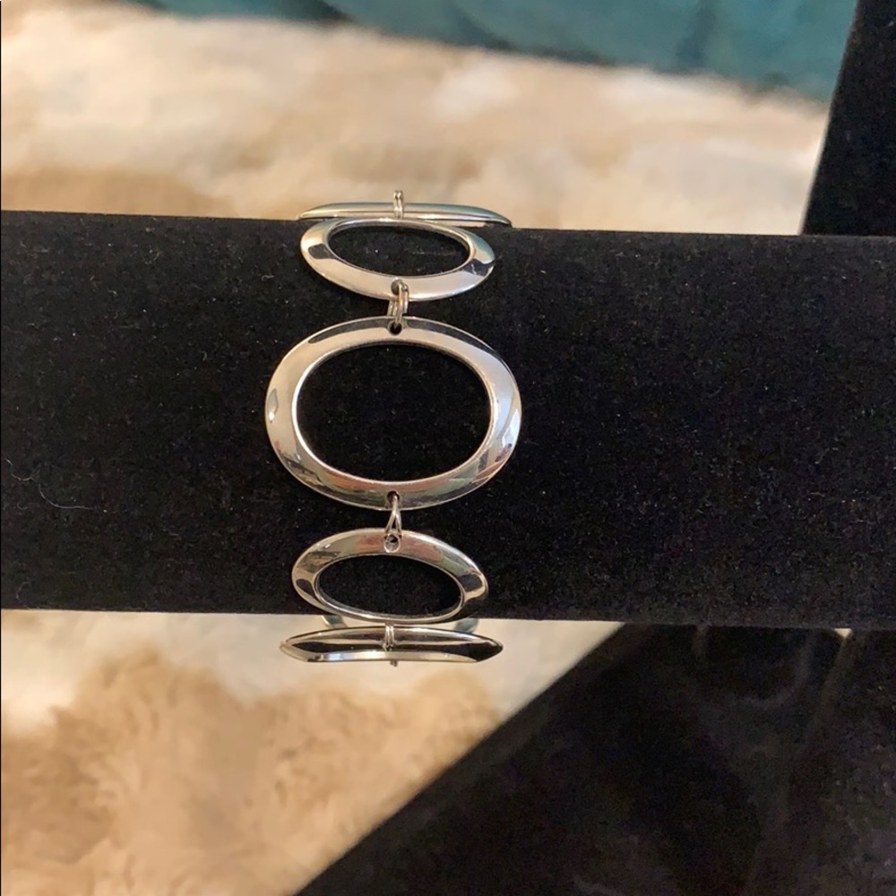 Lia Sophia silver ring bracelet